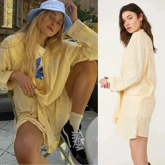 Free People Tara Twist Mini Dress Size Large NWT $128 - Picture 12 of 12